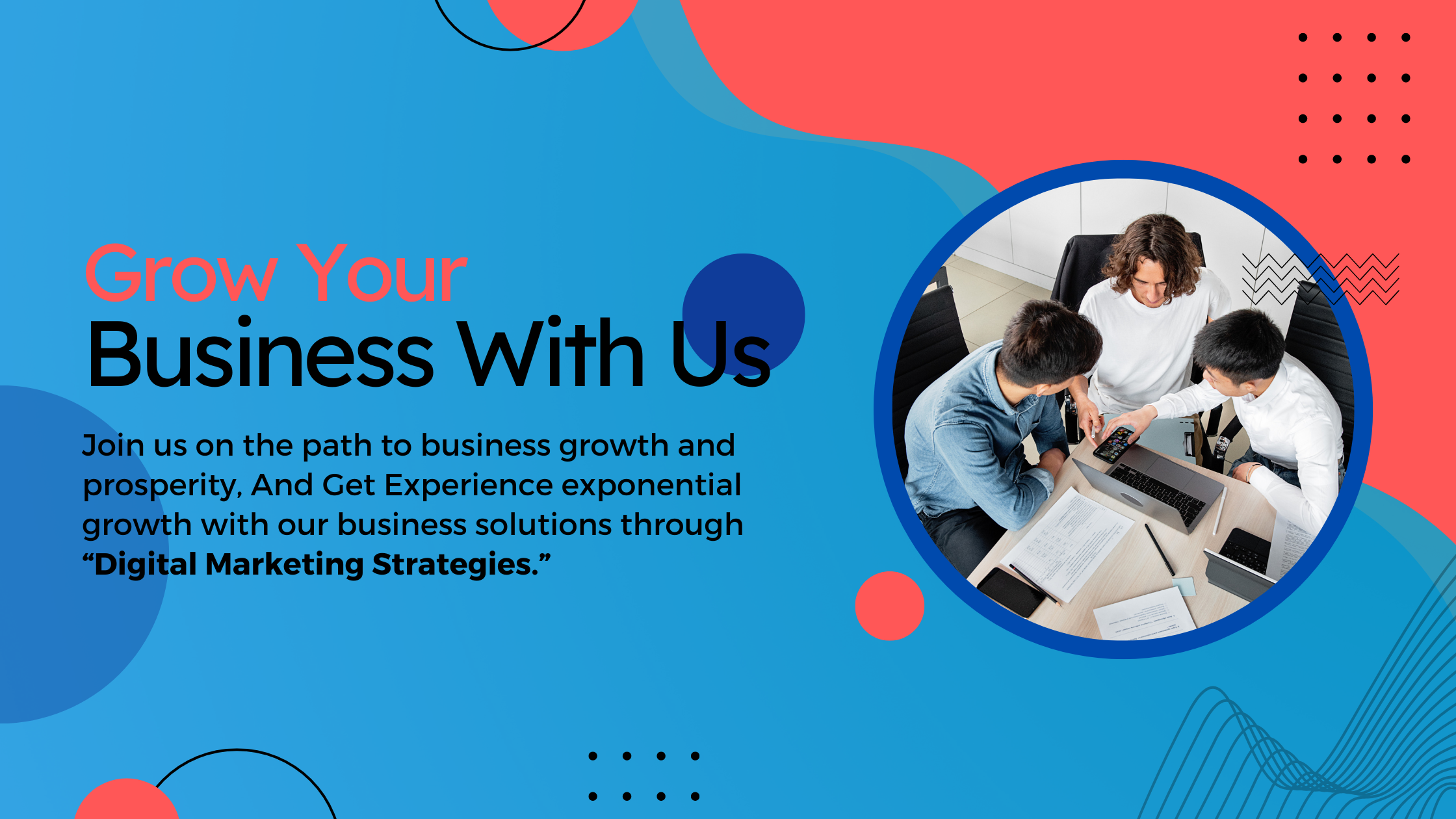 Grow business with us.